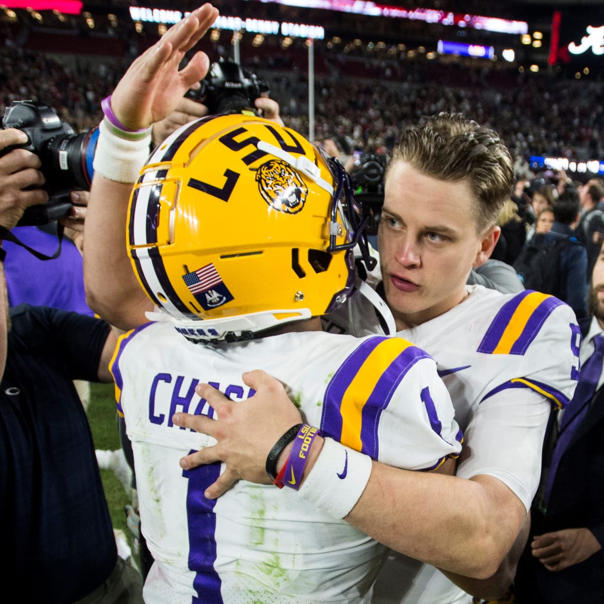 Joe Burrow and Ja'Marr Chase: How LSU teammates recreated college