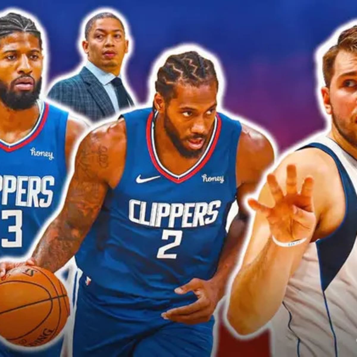 NBA Playoffs: Mavericks' Luka Doncic Sends Clippers' Paul George A Jersey -  Sports Illustrated Indiana Pacers news, analysis and more