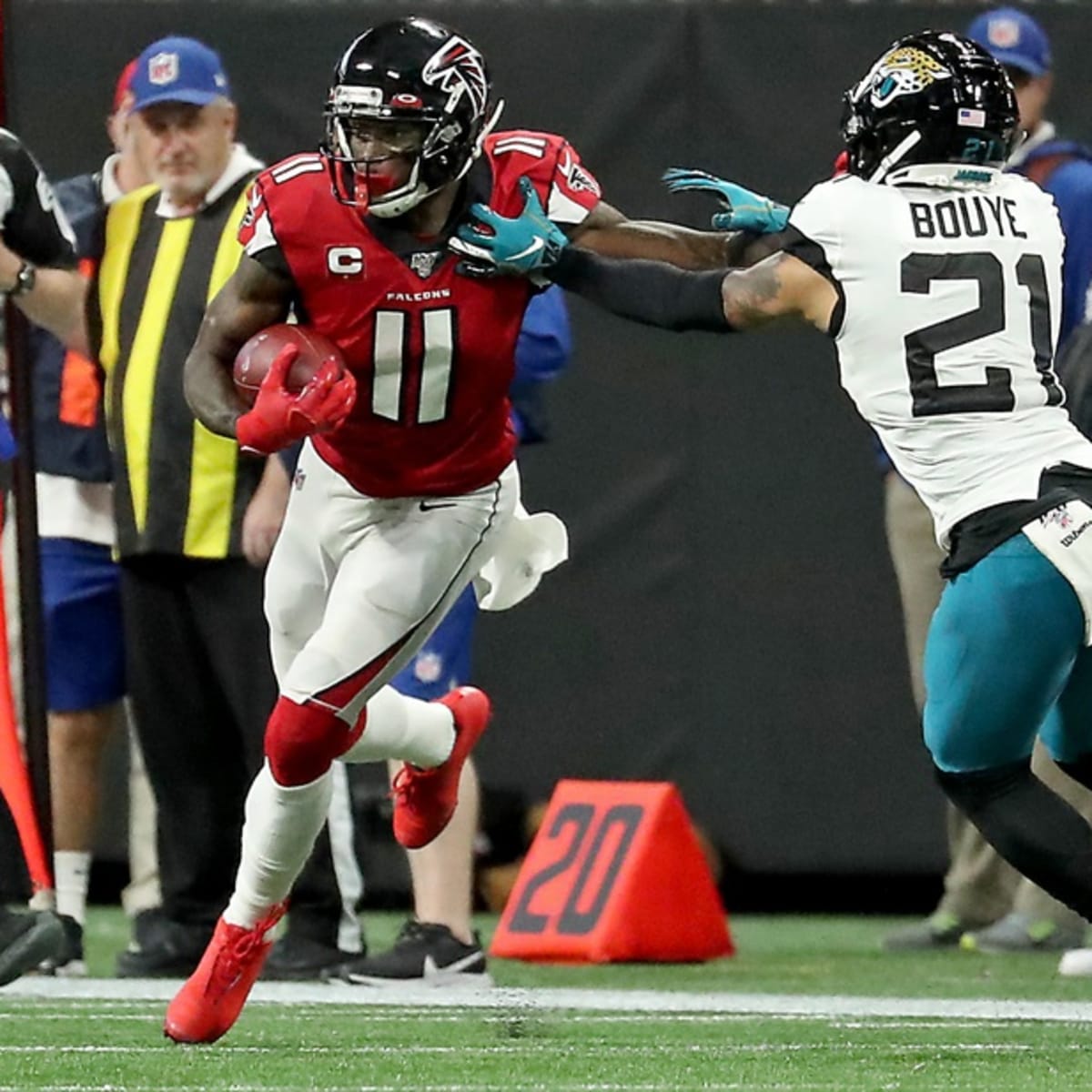 Should the Jacksonville Jaguars Swing Big and Pursue Julio Jones in a  Trade? - Sports Illustrated Jacksonville Jaguars News, Analysis and More