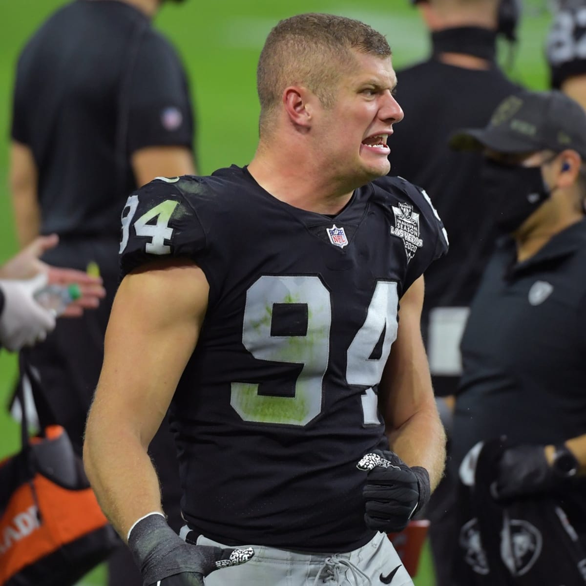 SportsCenter - Las Vegas Raiders' Carl Nassib is No. 1 for NFL