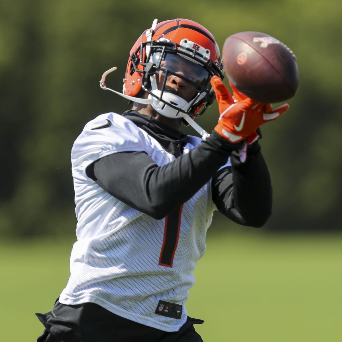 Ja'Marr Chase Donning the Cincinnati Bengals' New Stripes - Sports