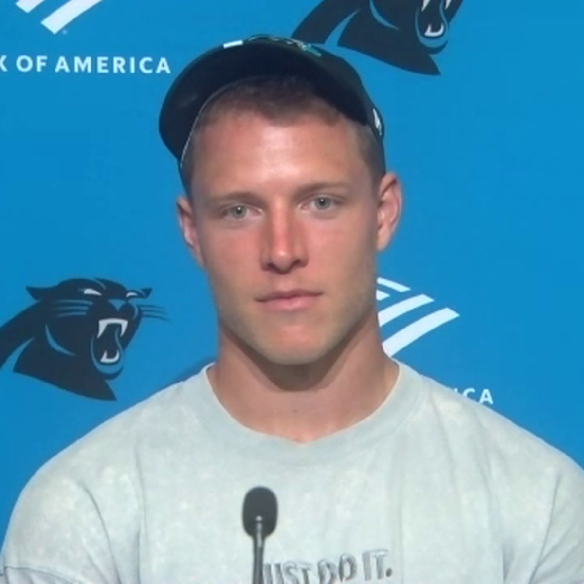 Carolina Panthers RB Christian McCaffrey doesn't care what you think - Cat  Scratch Reader