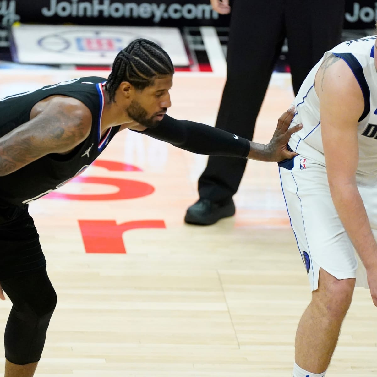 Paul George delivers menacing poster as LA Clippers stay owning Dallas