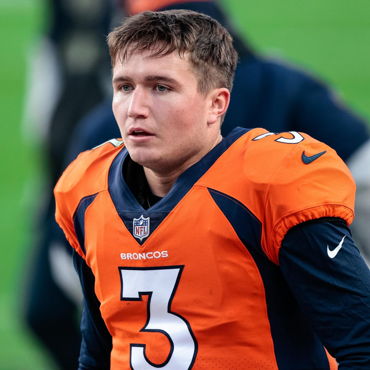 Denver Broncos quarterback Drew Lock takes part in drills at an NFL  football training camp at team headquarters Saturday, July 31, 2021, in  Englewood, Colo. (AP Photo/David Zalubowski Stock Photo - Alamy