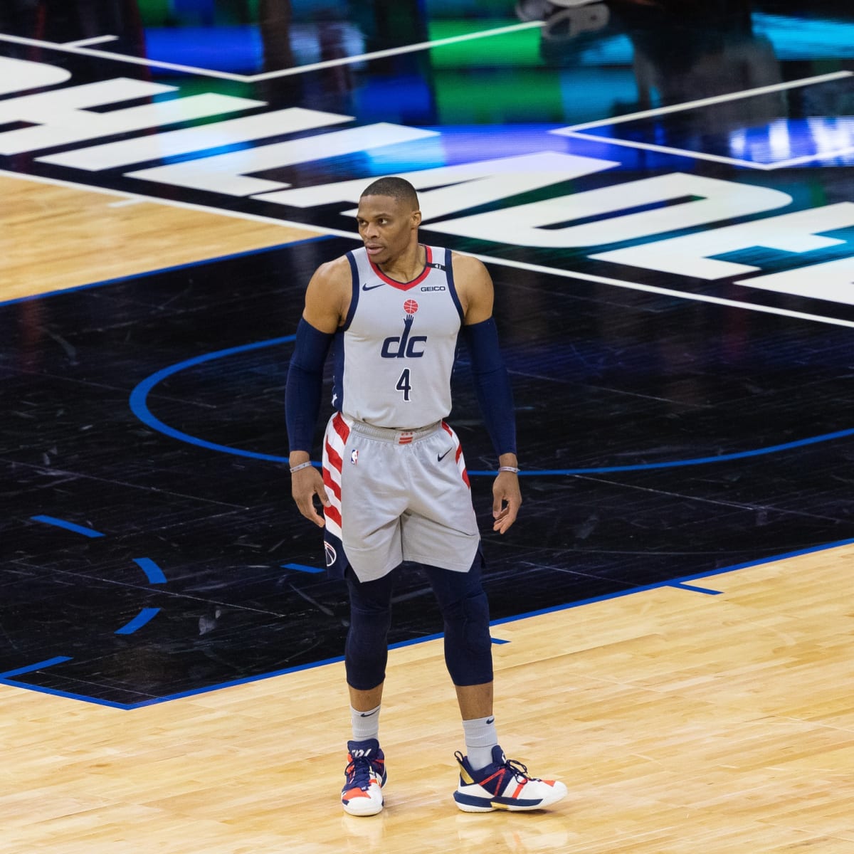 NBA: Westbrook will wear No. 4 for the Wizards - Bullets Forever