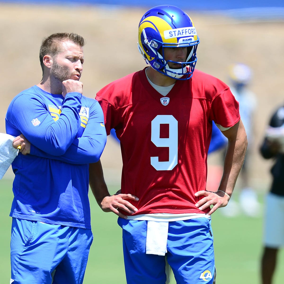 Matthew Stafford Addresses The Media As Rams Offseason Training Officially  Begins 