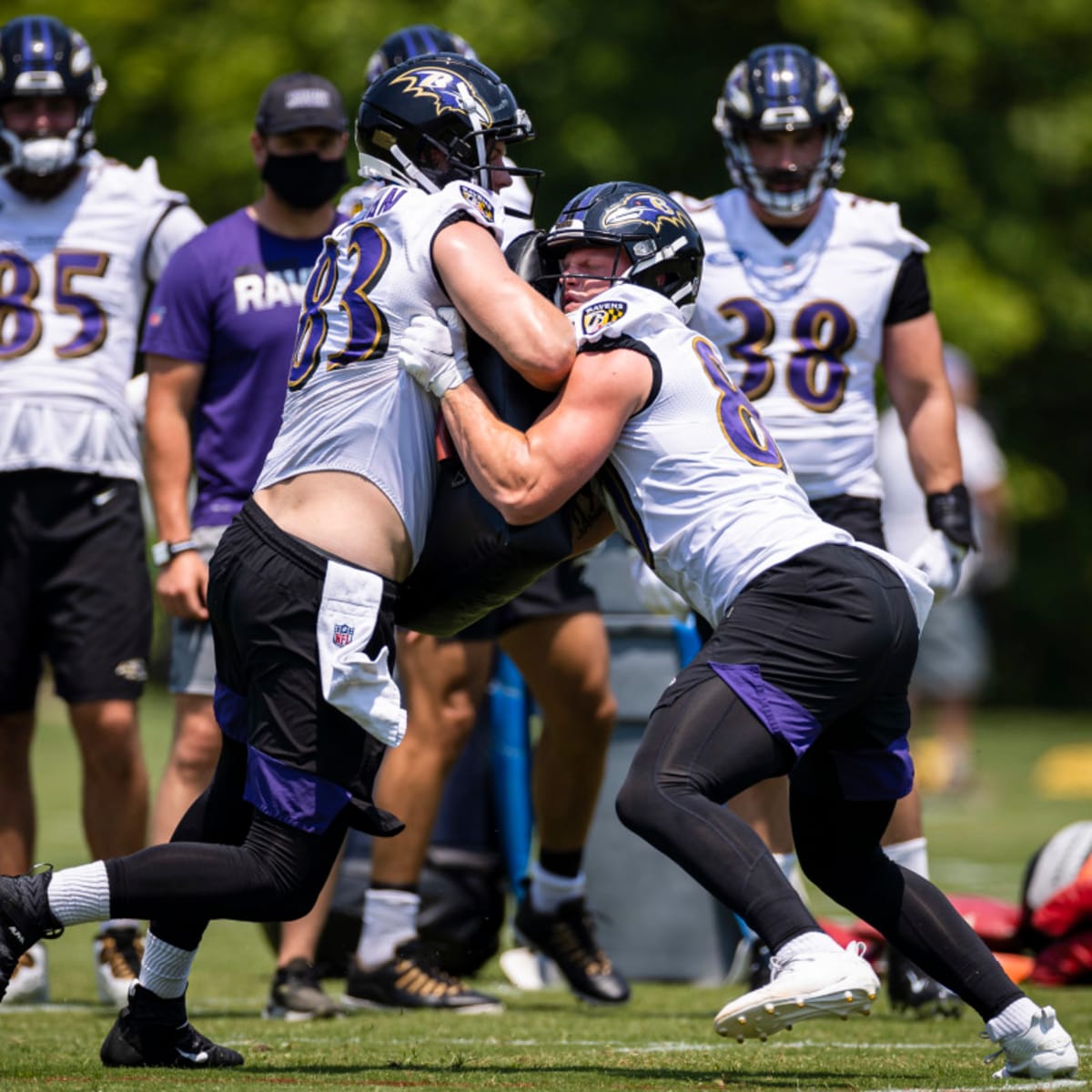 Ravens TE Mark Andrews: Nick Boyle, Practicing Again, Is 'The Type Of Guy  We Need' - PressBox