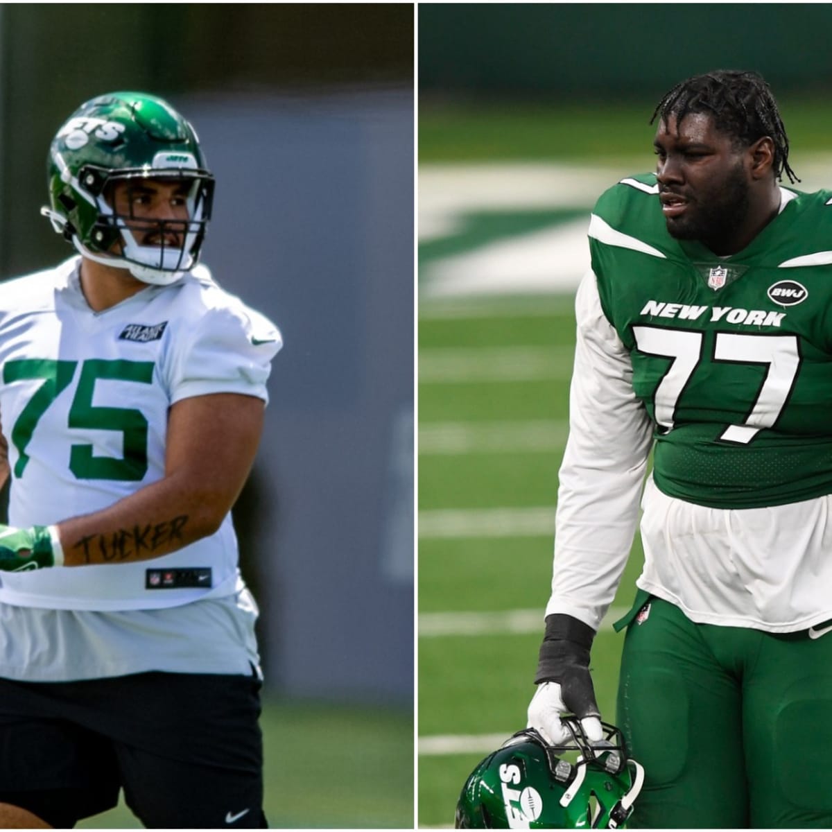 NY Jets' Mekhi Becton-Alijah Vera-Tucker duo has fresh nickname