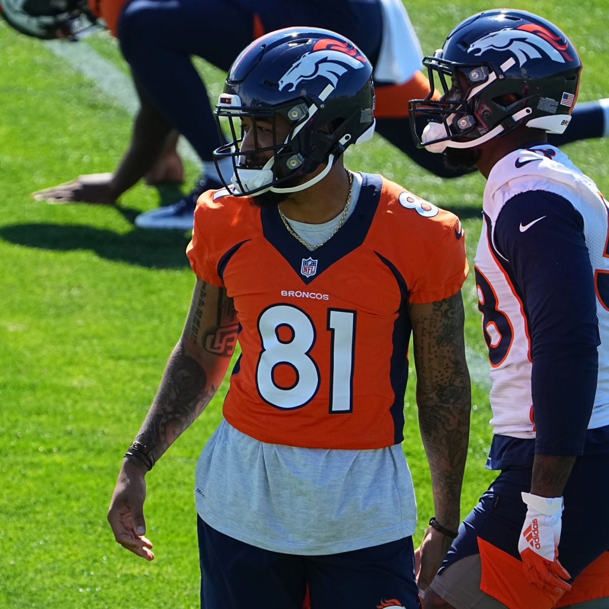 Broncos' Tim Patrick has gone from 'unique upbringing' to undrafted to  top-flight receiver - ESPN - Denver Broncos Blog- ESPN