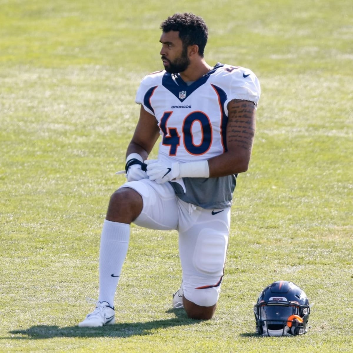 Out all of 2020, Justin Strnad believes he fits as Broncos' coverage  linebacker – The Fort Morgan Times