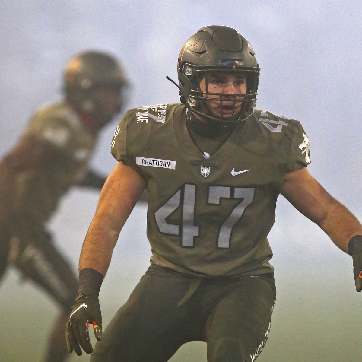 Seattle Seahawks linebacker Jon Rhattigan (59) runs down the field during  an NFL pre-season football game against the Minnesota Vikings, Thursday,  Aug. 10, 2023 in Seattle. (AP Photo/Ben VanHouten Stock Photo - Alamy