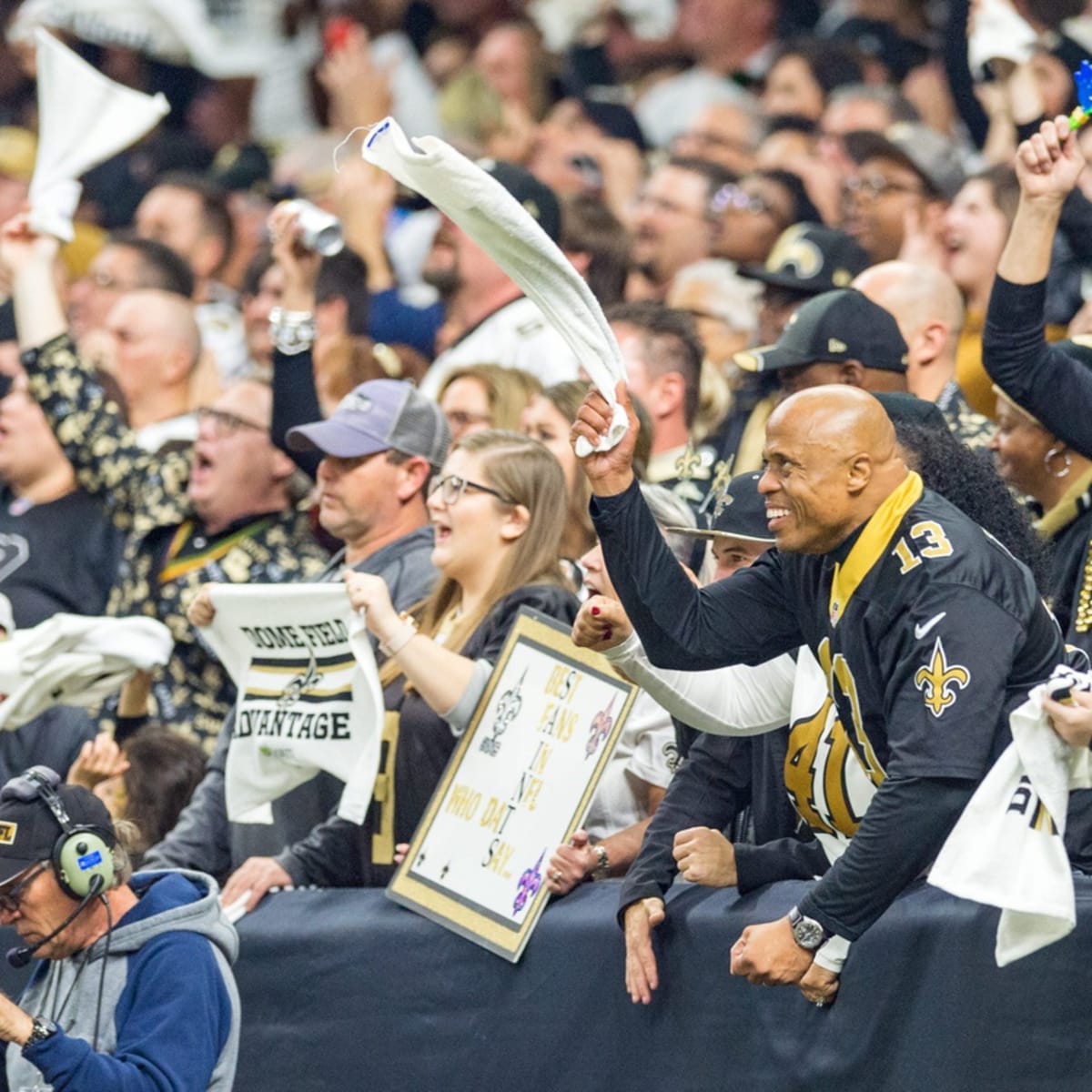 New Orleans Saints expect capacity crowd at every home game in