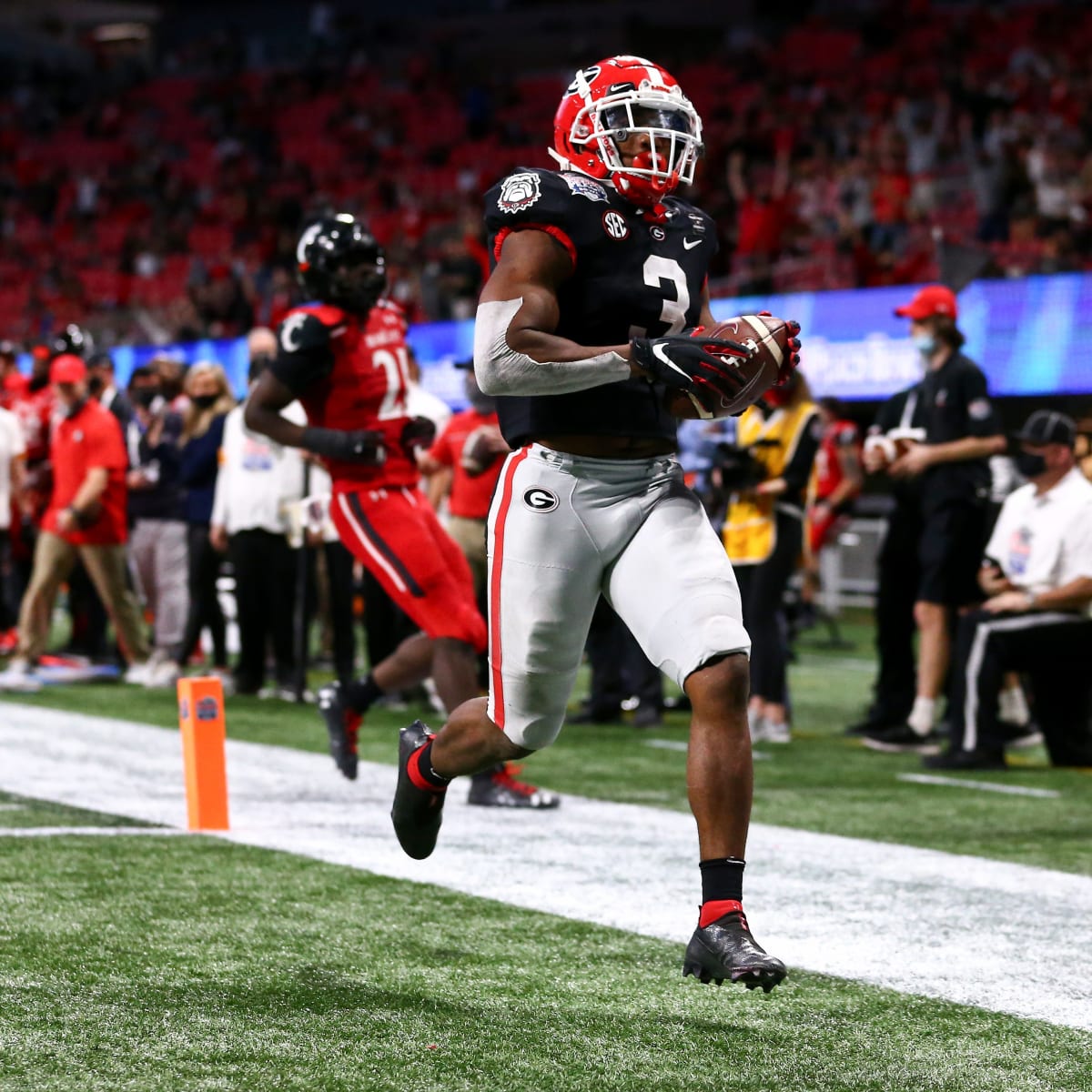 Zamir White (Georgia RB) vs Alabama (2022) 