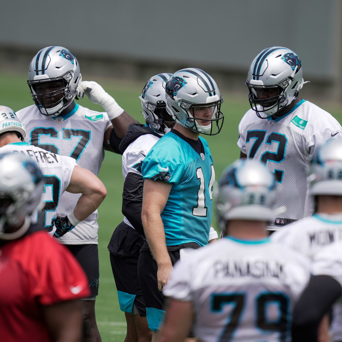 USC Trojans - First look at Sam Darnold in Carolina blue! #USCtotheNFL