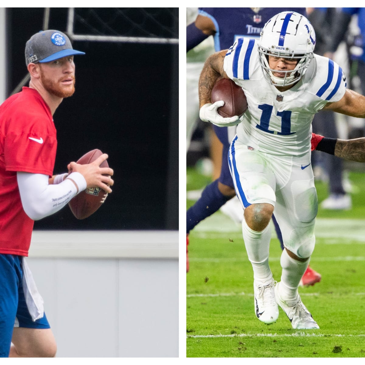 Colts' Carson Wentz, Michael Pittman Jr. not to be overlooked by Cardinals