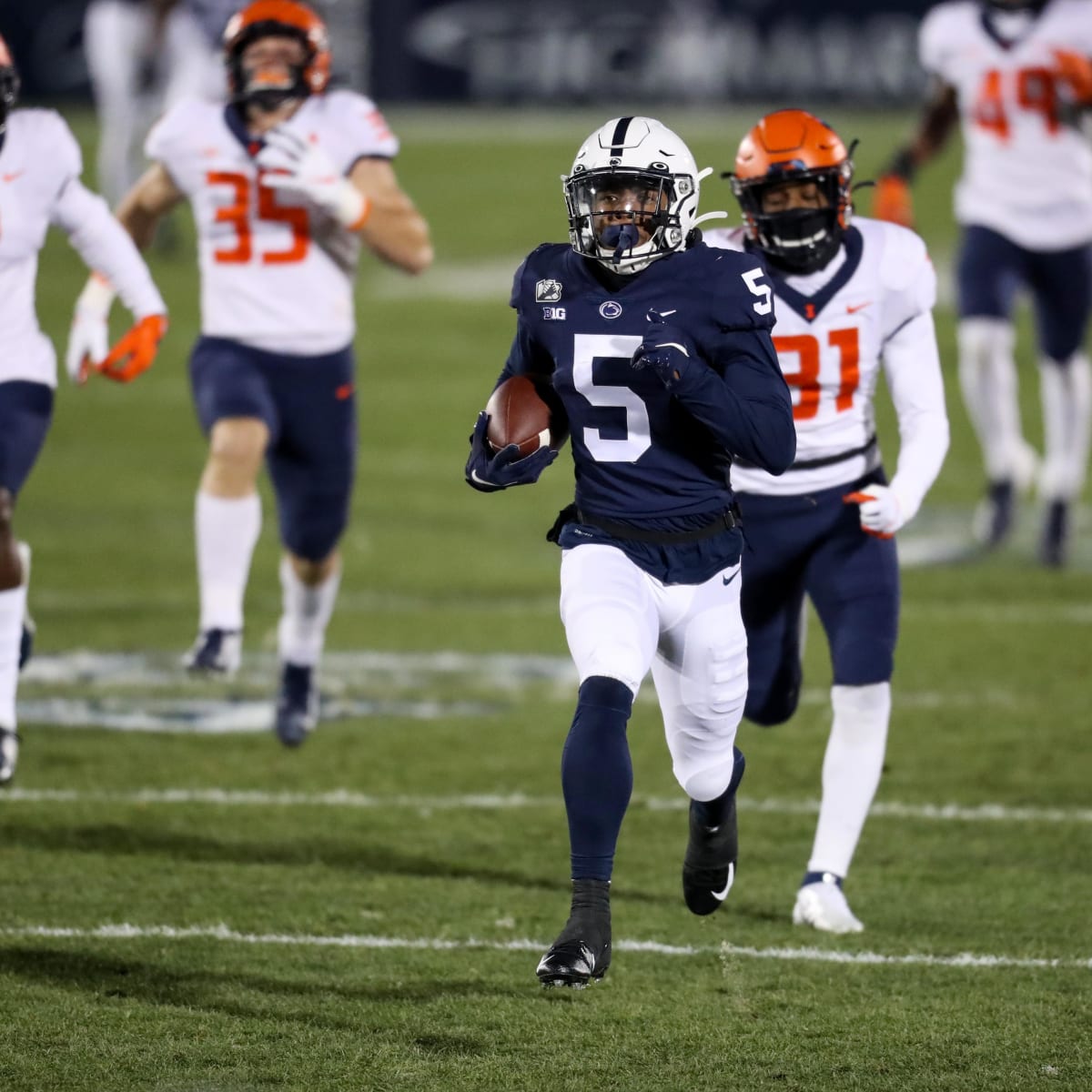 Jahan Dotson leads Penn State players in prominent positions in NFL draft  analyst's rankings 