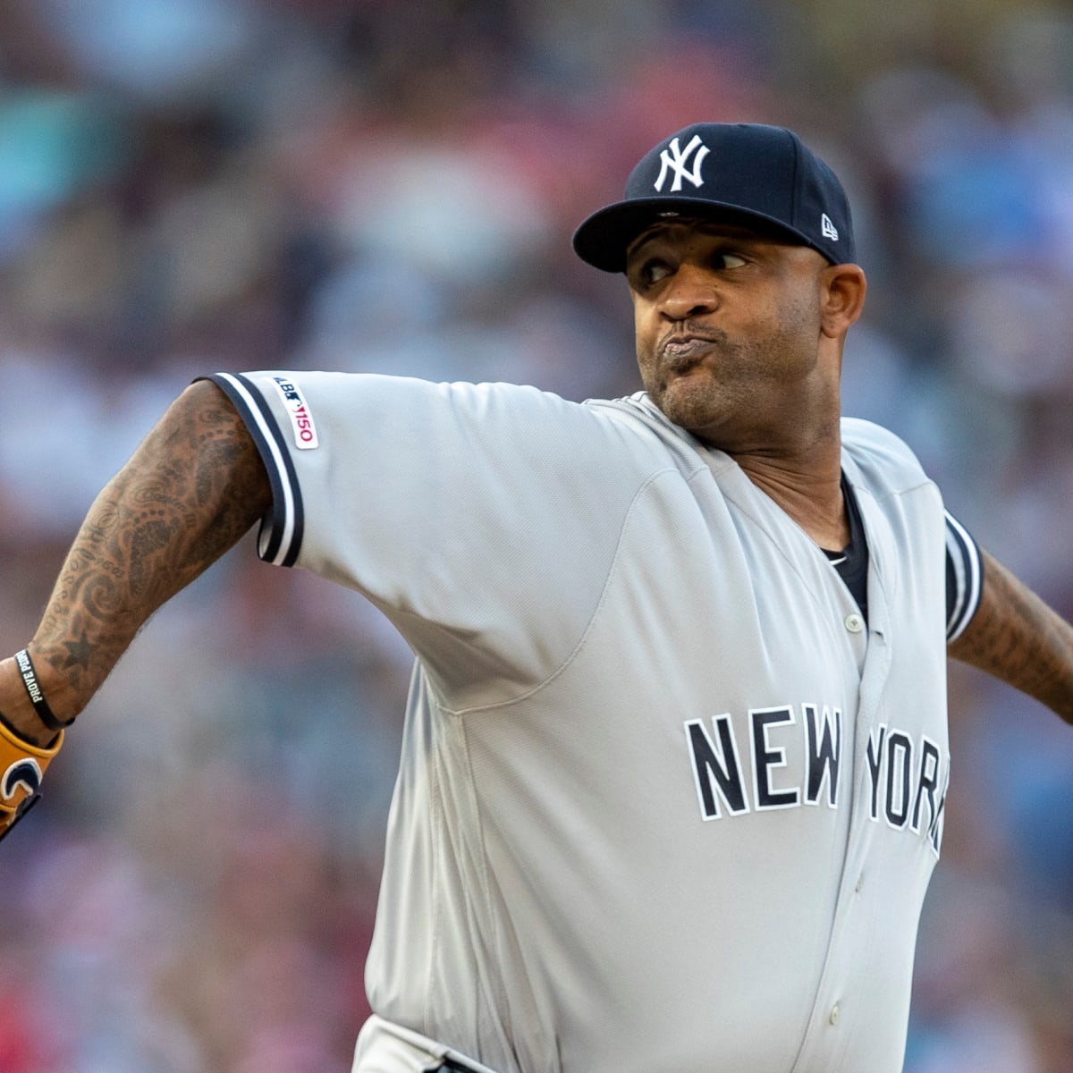 Former Yankees ace CC Sabathia has put on some serious muscle