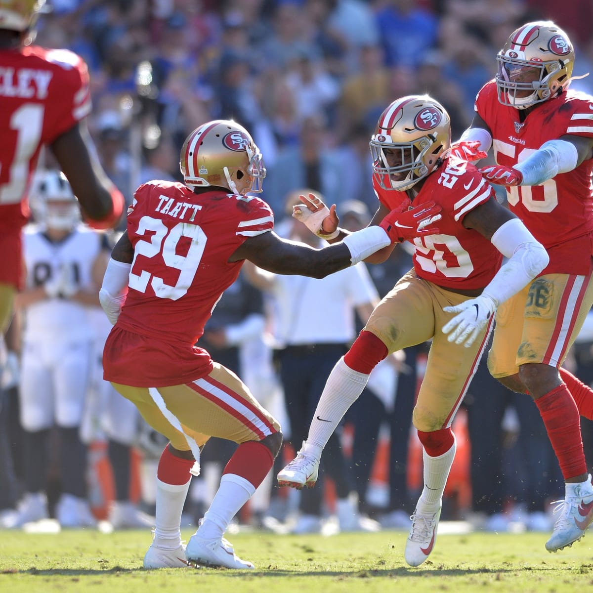 49ers' Jaquiski Tartt is aiming for another big year at strong safety - The  Athletic