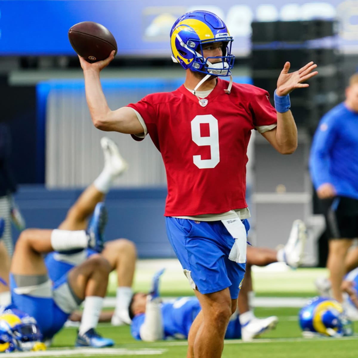 Kelly Stafford says goodbye to Ford Field after Rams trade