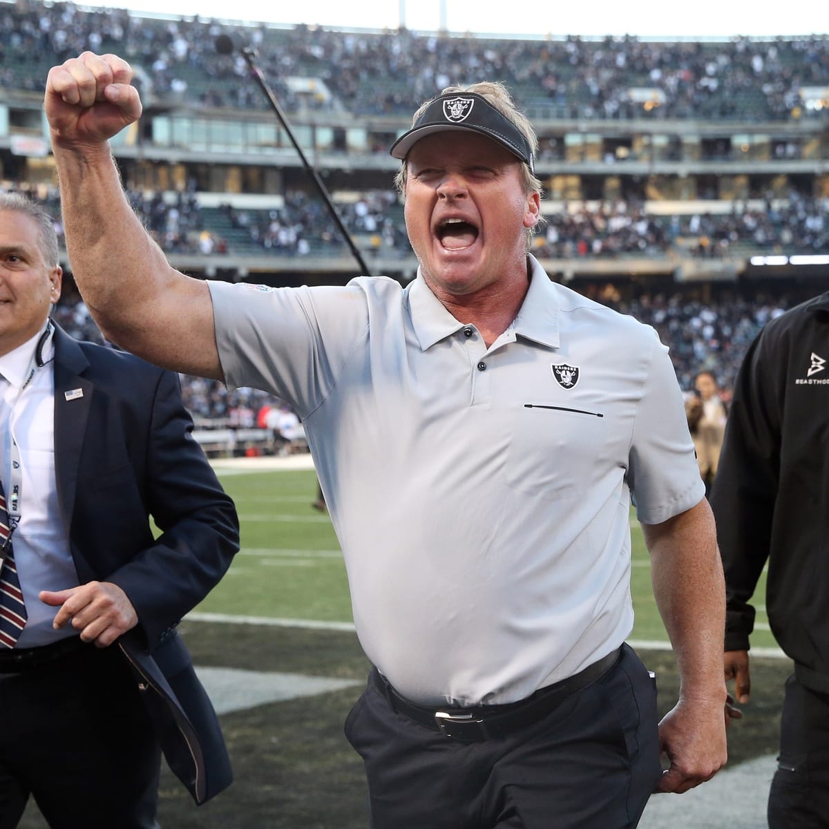 Jon Gruden Praises Las Vegas Raiders' Unexpected MVP of Wild Week 3 Win: 'I  Don't Hardly Know This Guy, but I Gave Him a Big Hug and a Game Ball'