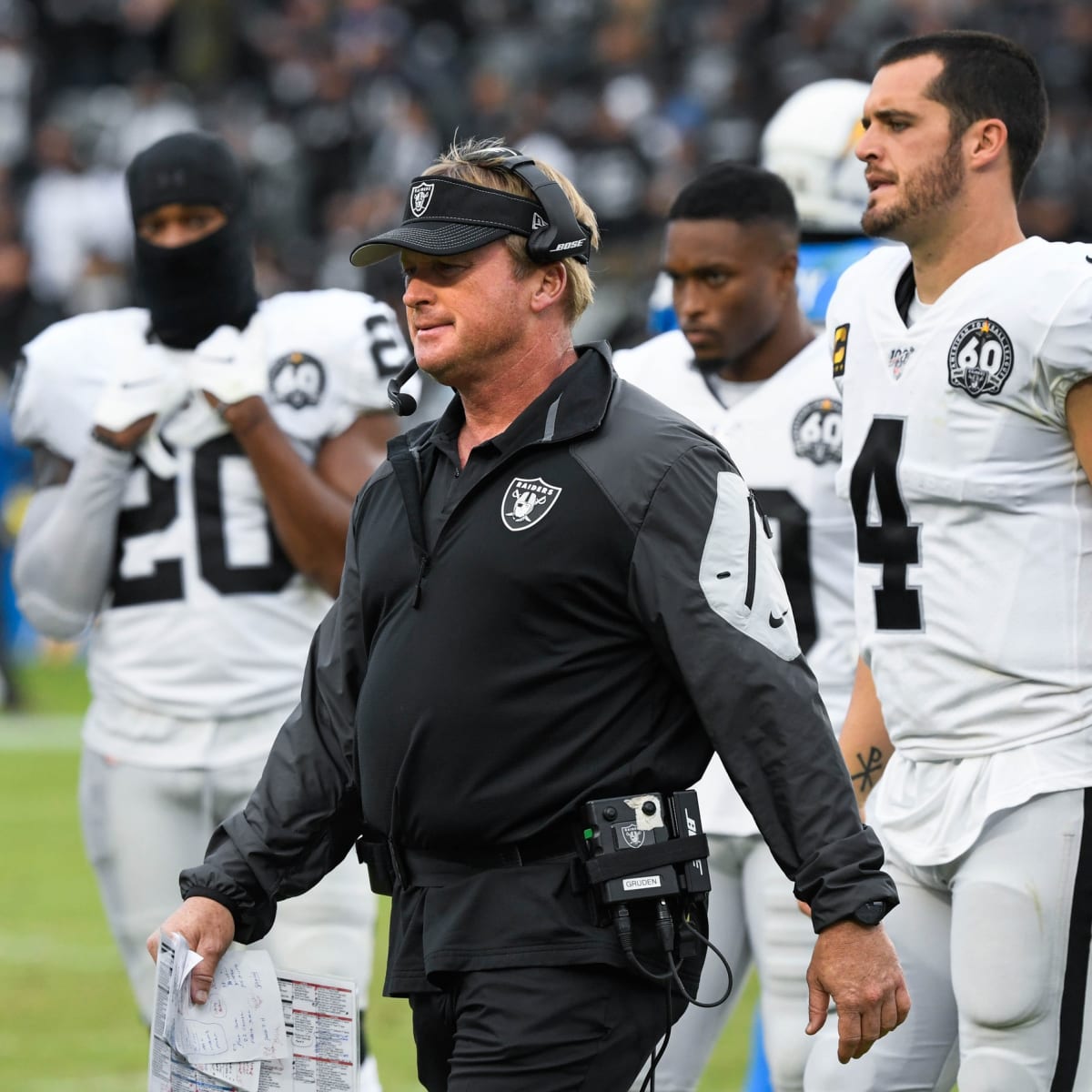 Jon Gruden's son Deuce will remain with Raiders after father