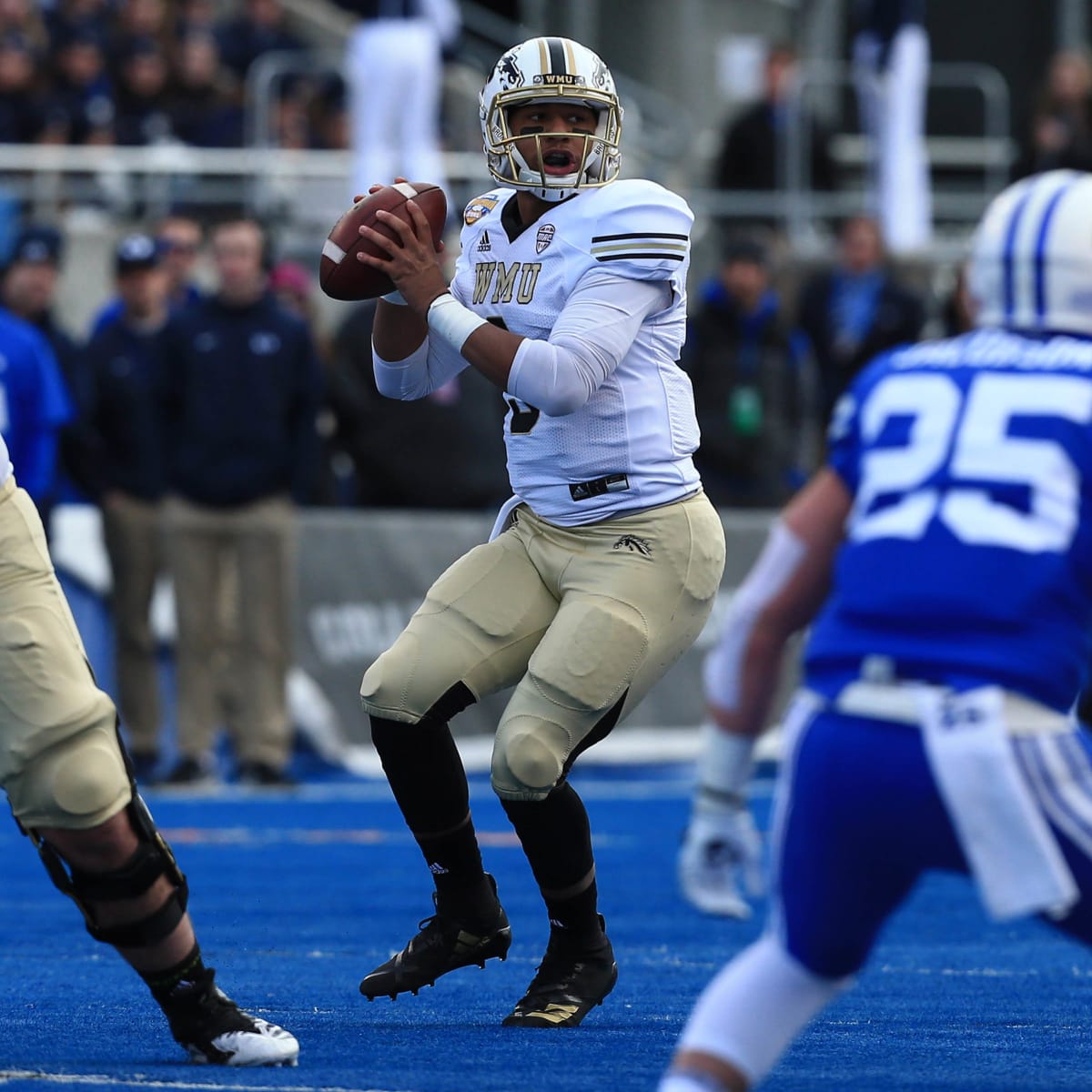 NFL Draft Profile: Kaleb Eleby, Quarterback, Western Michigan Broncos -  Visit NFL Draft on Sports Illustrated, the latest news coverage, with  rankings for NFL Draft prospects, College Football, Dynasty and Devy Fantasy