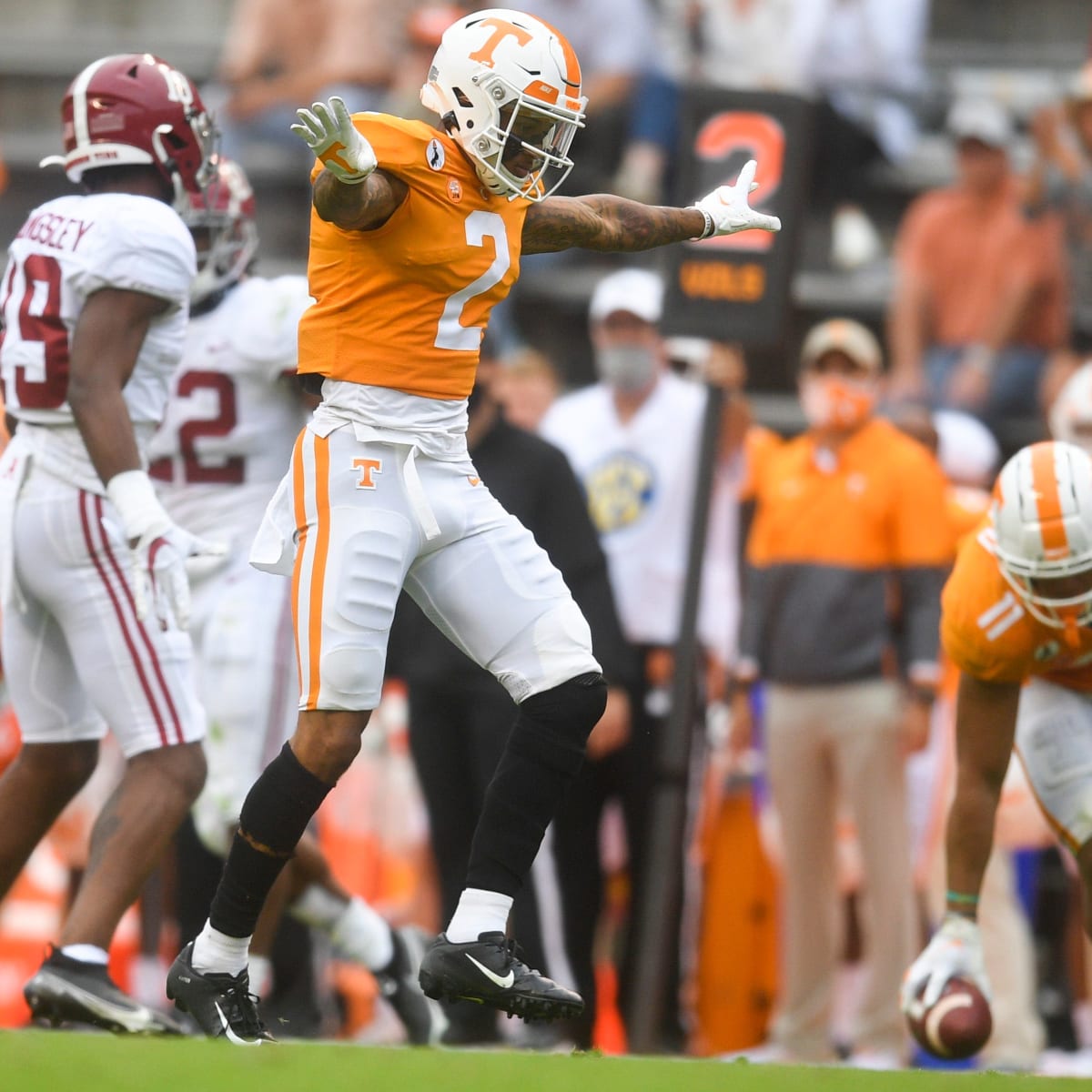 2022 NFL Draft Profile: Tennessee CB Alontae Taylor scouting