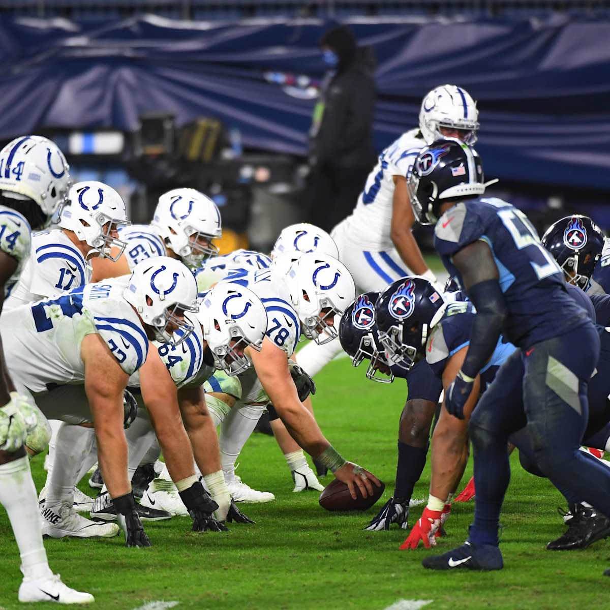 Indianapolis Colts guard Quenton Nelson walks off the field after an NFL  football game against the Las Vegas Raiders, Sunday, Jan. 2, 2022, in  Indianapolis. The Raiders won 23-20. (AP Photo/Darron Cummings