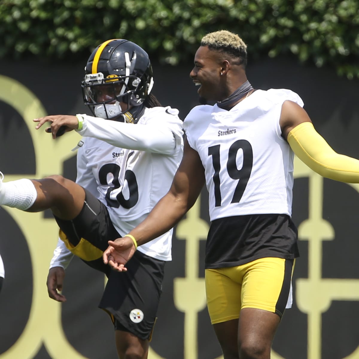 Juju Smith-schuster Pittsburgh Steelers Youth 2020 Salute To