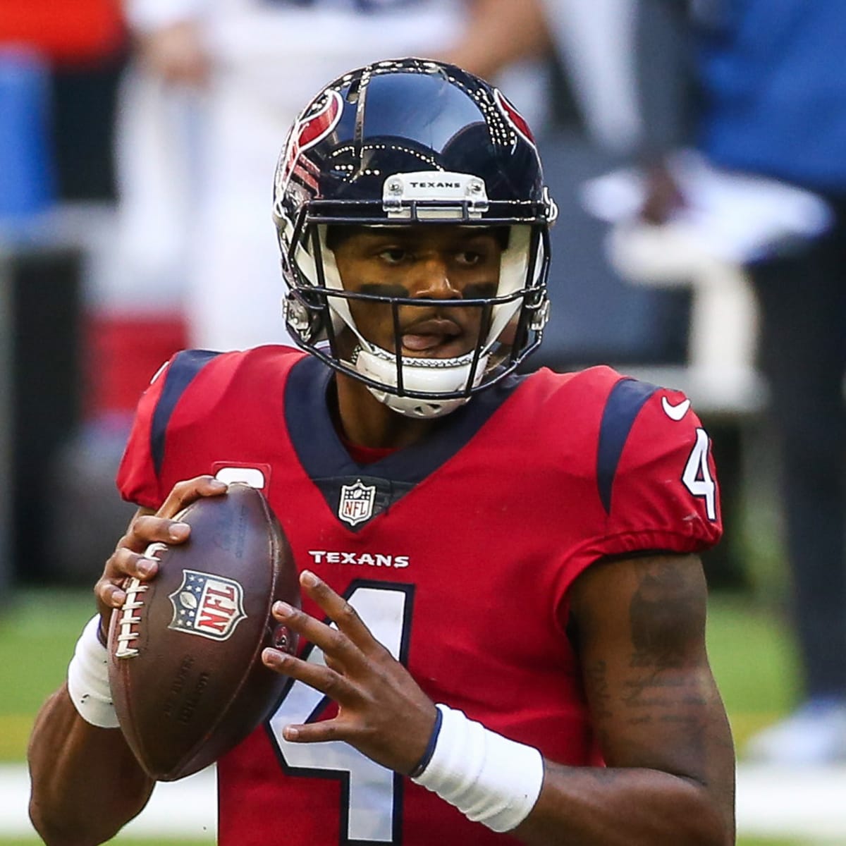 Texans Deshaun Watson on what he learned as ball boy for the Falcons