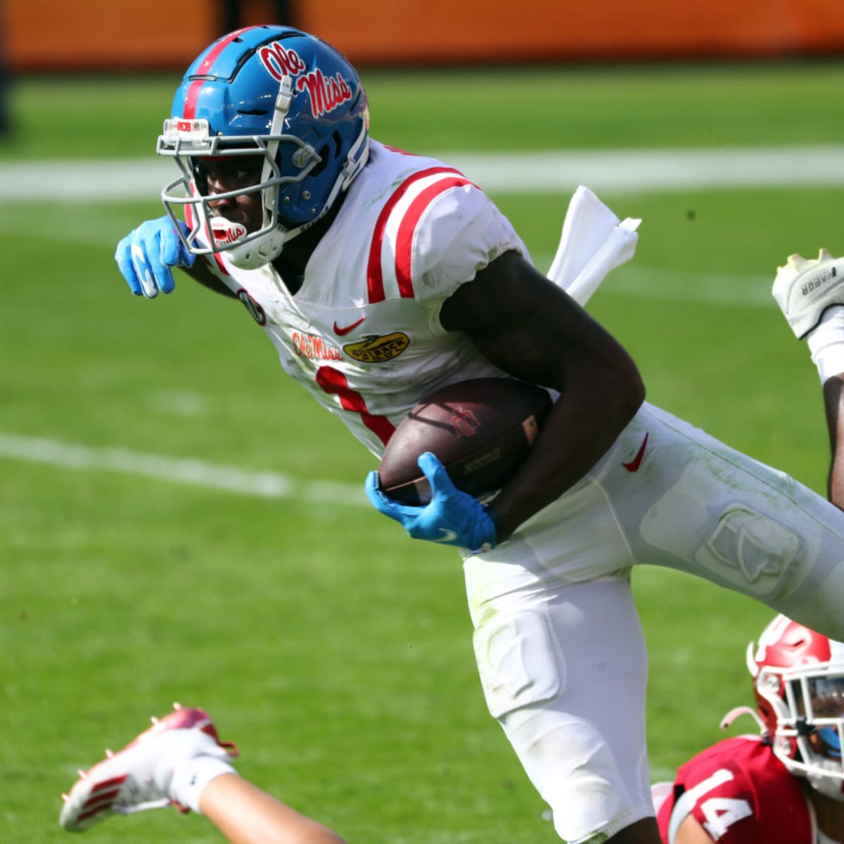 Buzz growing around Ole Miss receiver and Brandon High School grad Jonathan  Mingo ahead of NFL Draft