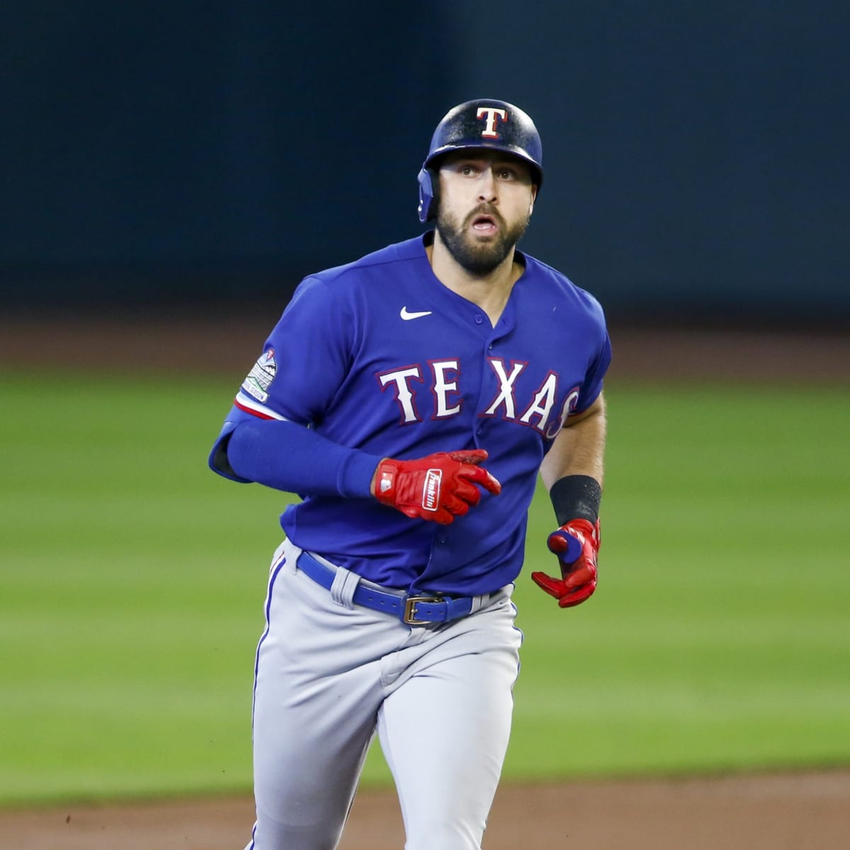 Apr 08, 2018: Texas Rangers third baseman Joey Gallo #13 hit his