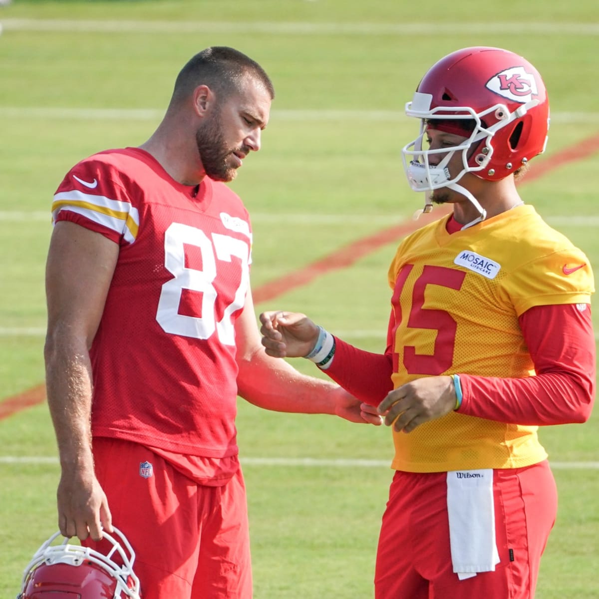 Travis Kelce Back at practice in limited fashion - Fantasy Football News