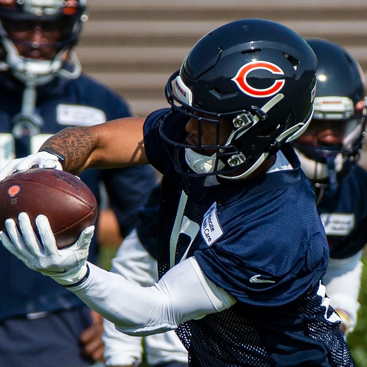 Chicago Bears wide receiver Damiere Byrd's speed overwhelms a mismatched  Green Bay Packers defender for a 54-yard touchdown