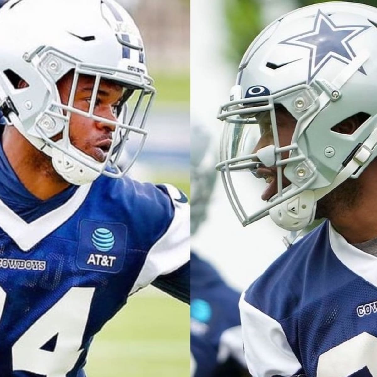 Dallas Cowboys cornerback Kelvin Joseph reacts during play against