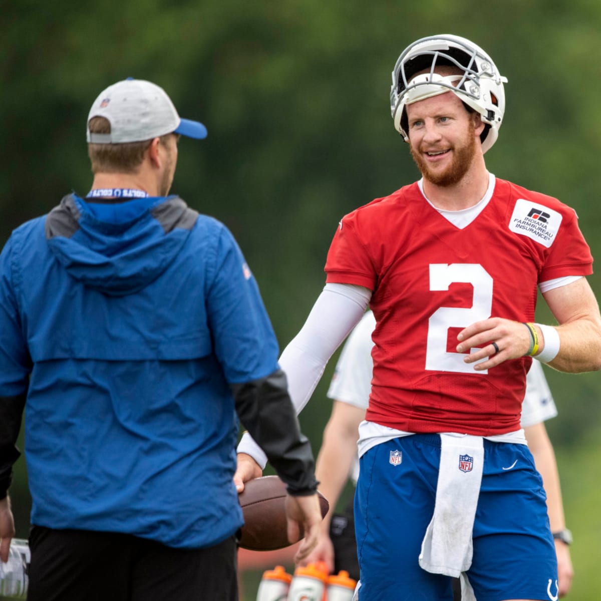 Colts' Carson Wentz, Quenton Nelson 'doing exceedingly well'