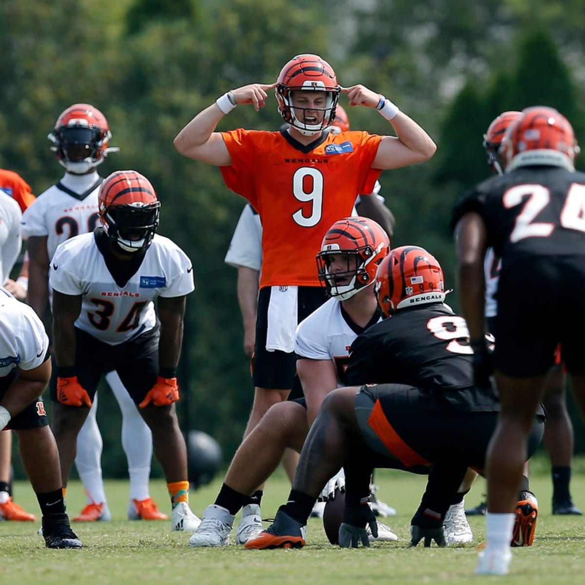 Bengals Practice Report: Acrobatic Catches Lead Offense To