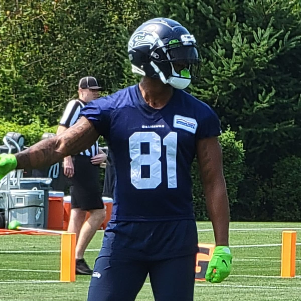 First Look: D'Wayne Eskridge  Seattle Seahawks Rookie Minicamp 