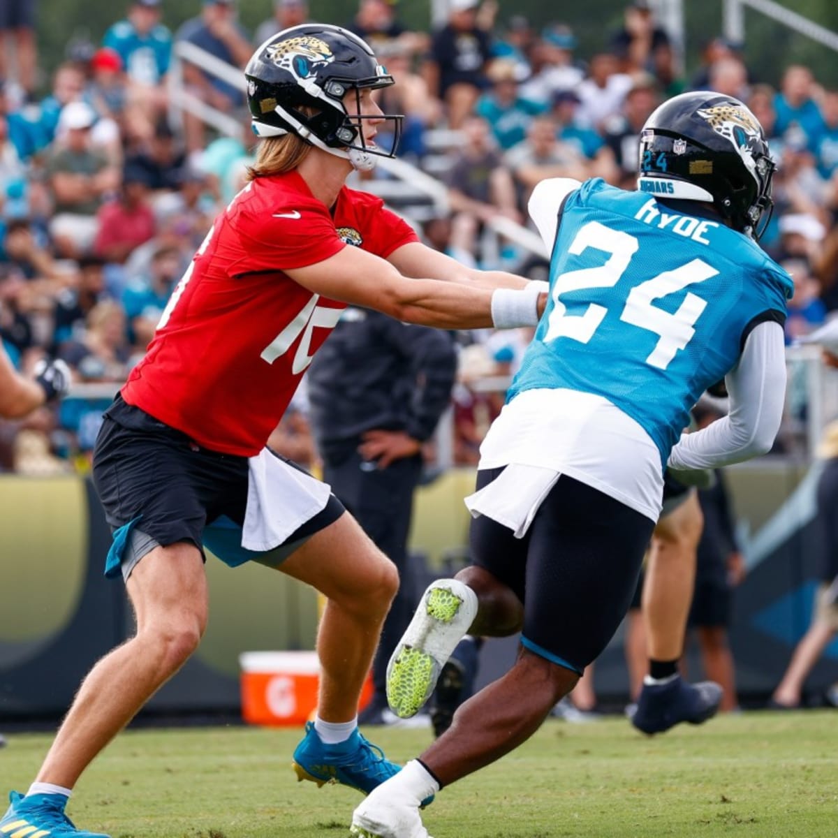 Trevor Lawrence bounces back from shaky start to Jaguars training camp - On3