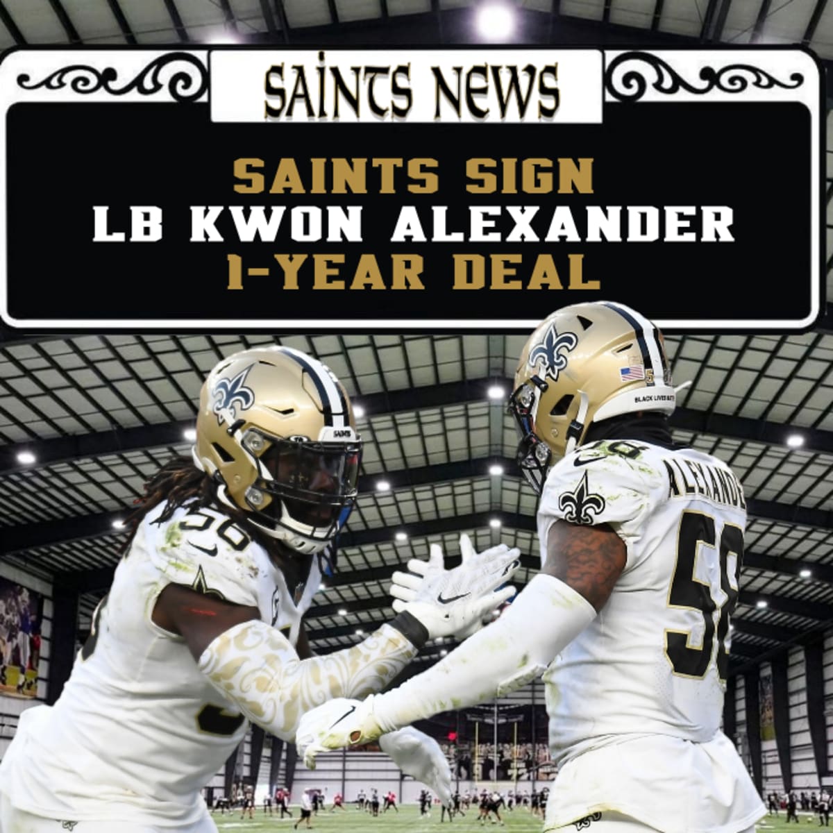 Kwon Alexander 2021 New Orleans Saints Season Recap