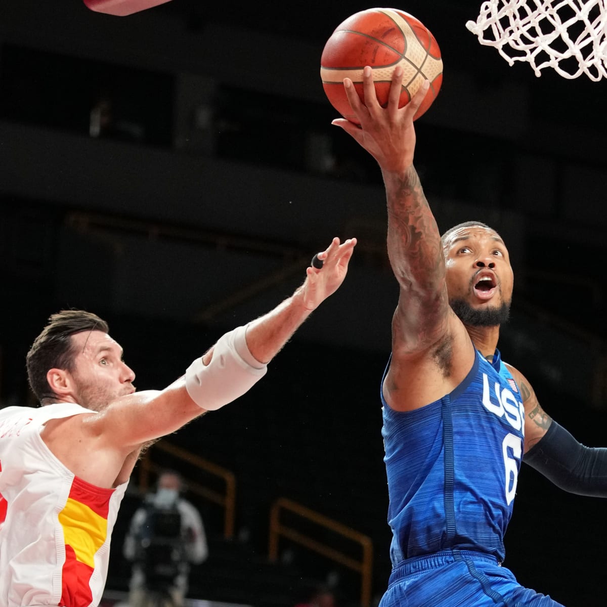 Team Usa Bests Spain To Advance To Olympic Semifinals Portland Trail Blazers News Analysis Highlights And More From Sports Illustrated