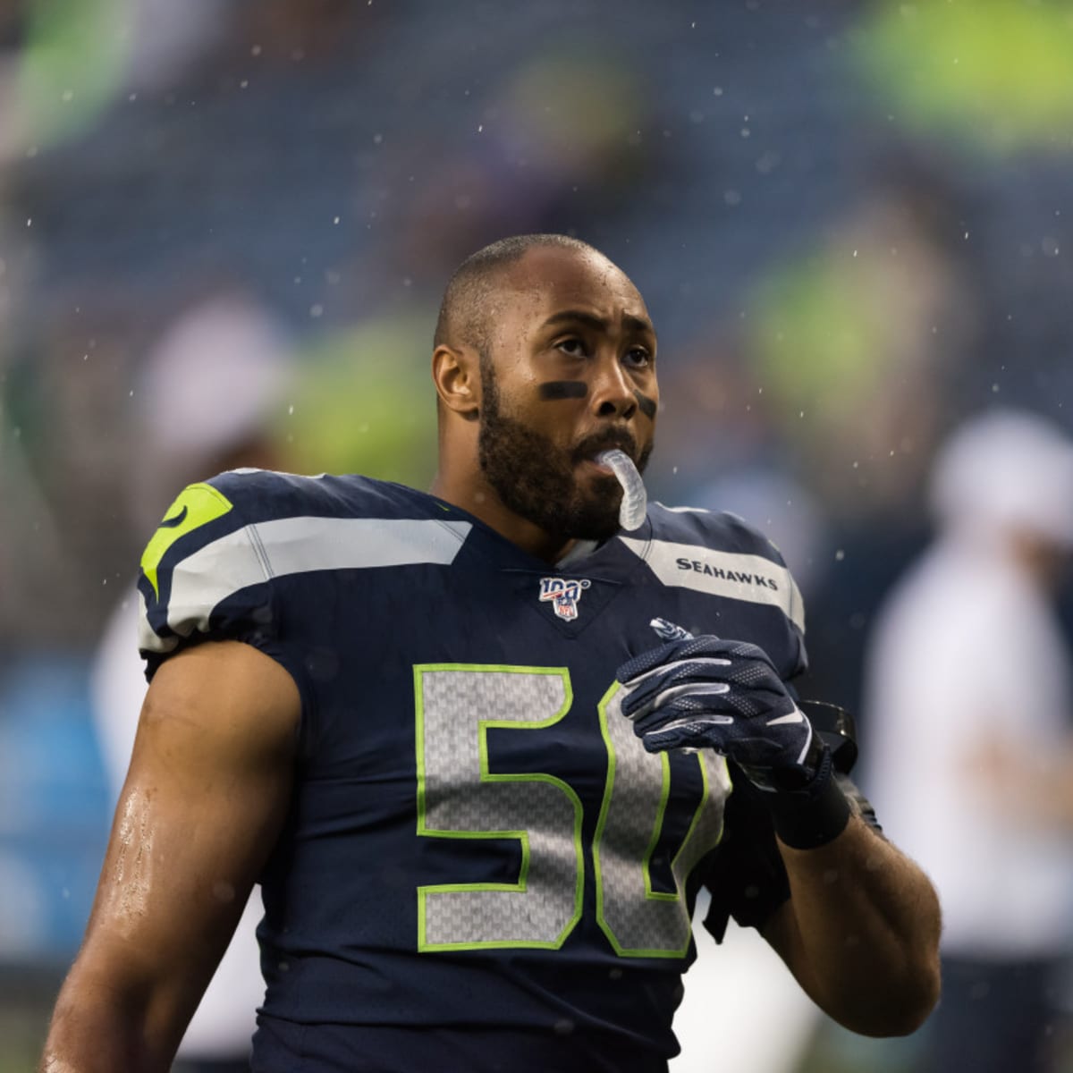 Las Vegas Raiders linebacker K.J. Wright resembles heat-seeking