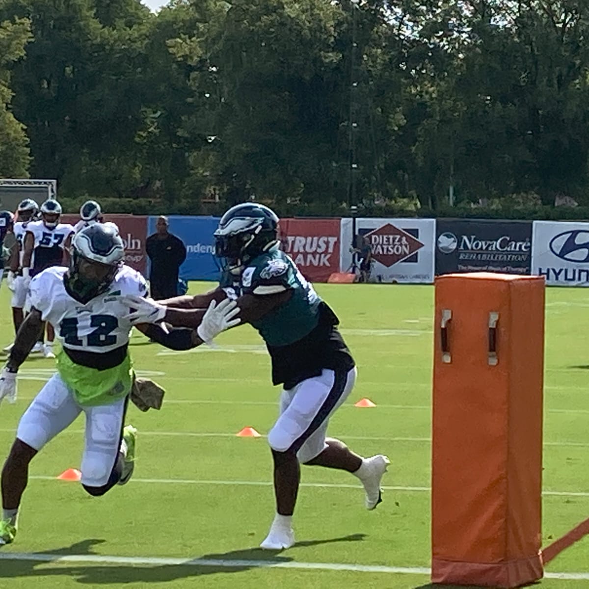 How Eagles' K'Von Wallace plans to make immediate impact as rookie