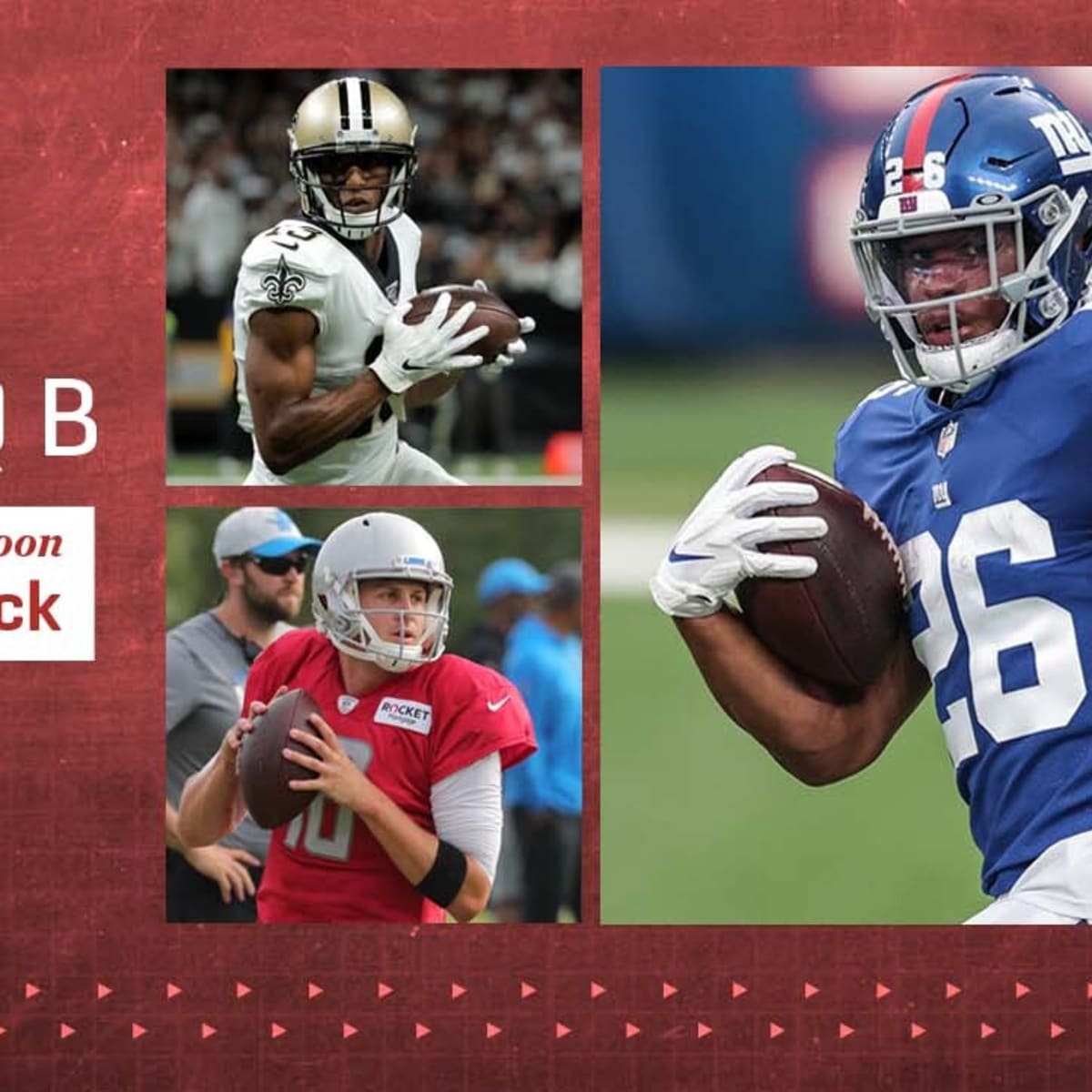 Giants' Saquon Barkley talks playing QB vs. Bears: 'I'm up next, I'm the  quarterback'