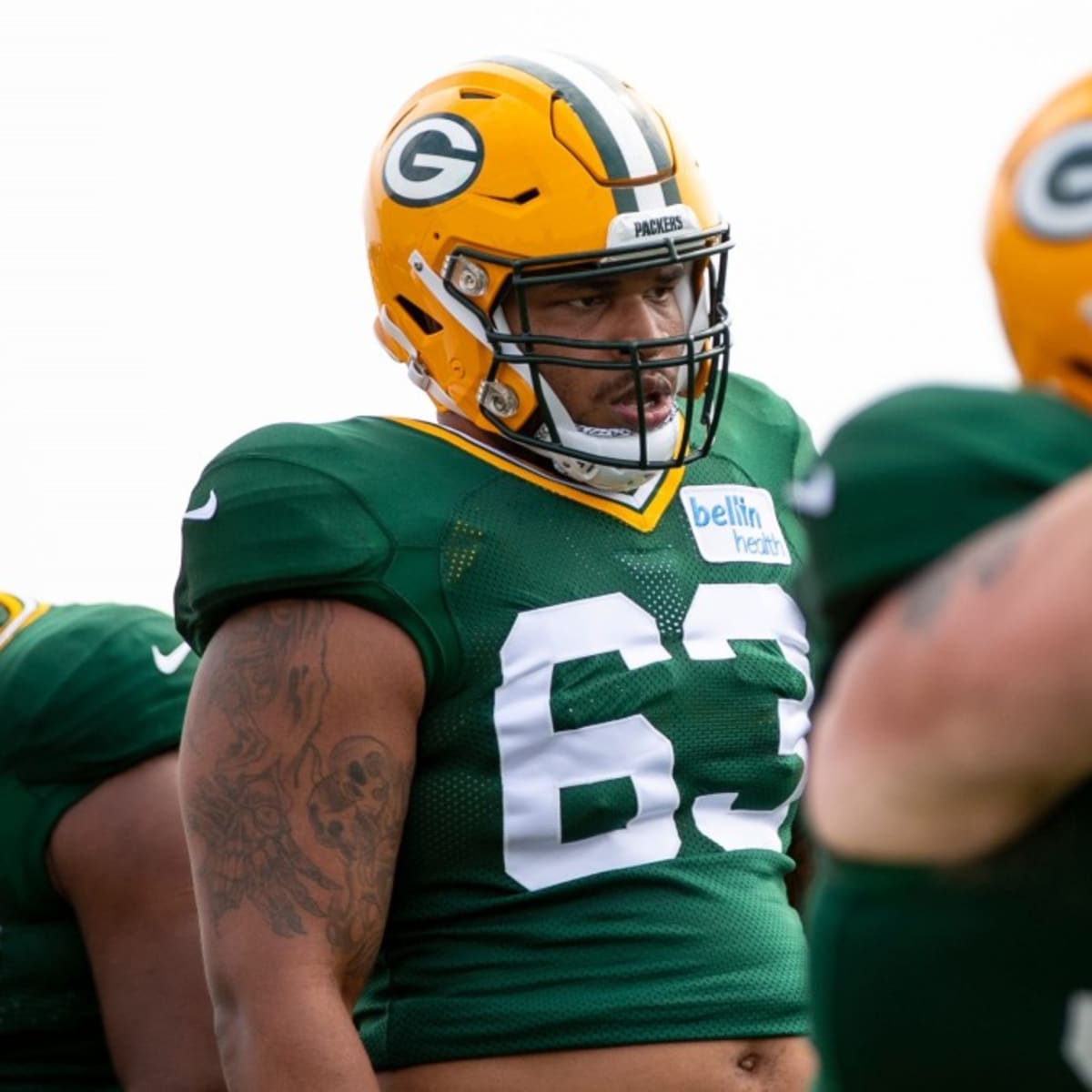 Green Bay Packers linebacker Chauncey Rivers (47) during an NFL football  game against the New Orleans Saints, Sunday, Sep. 12, 2021, in  Jacksonville. (AP Photo/Tyler Kaufman Stock Photo - Alamy