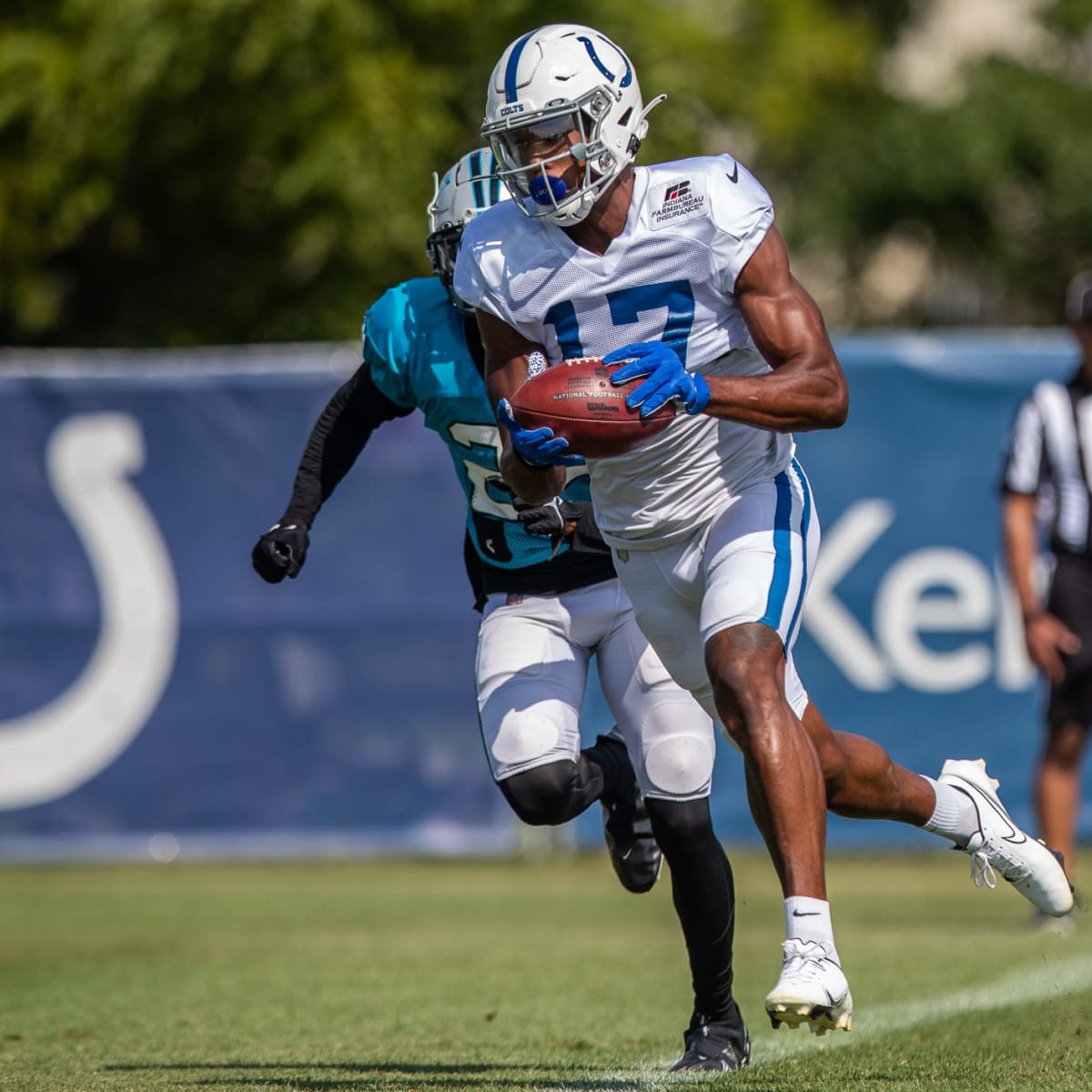 Sam Ehlinger turning heads in Colts camp, with help from his 'freak' rookie  receiver