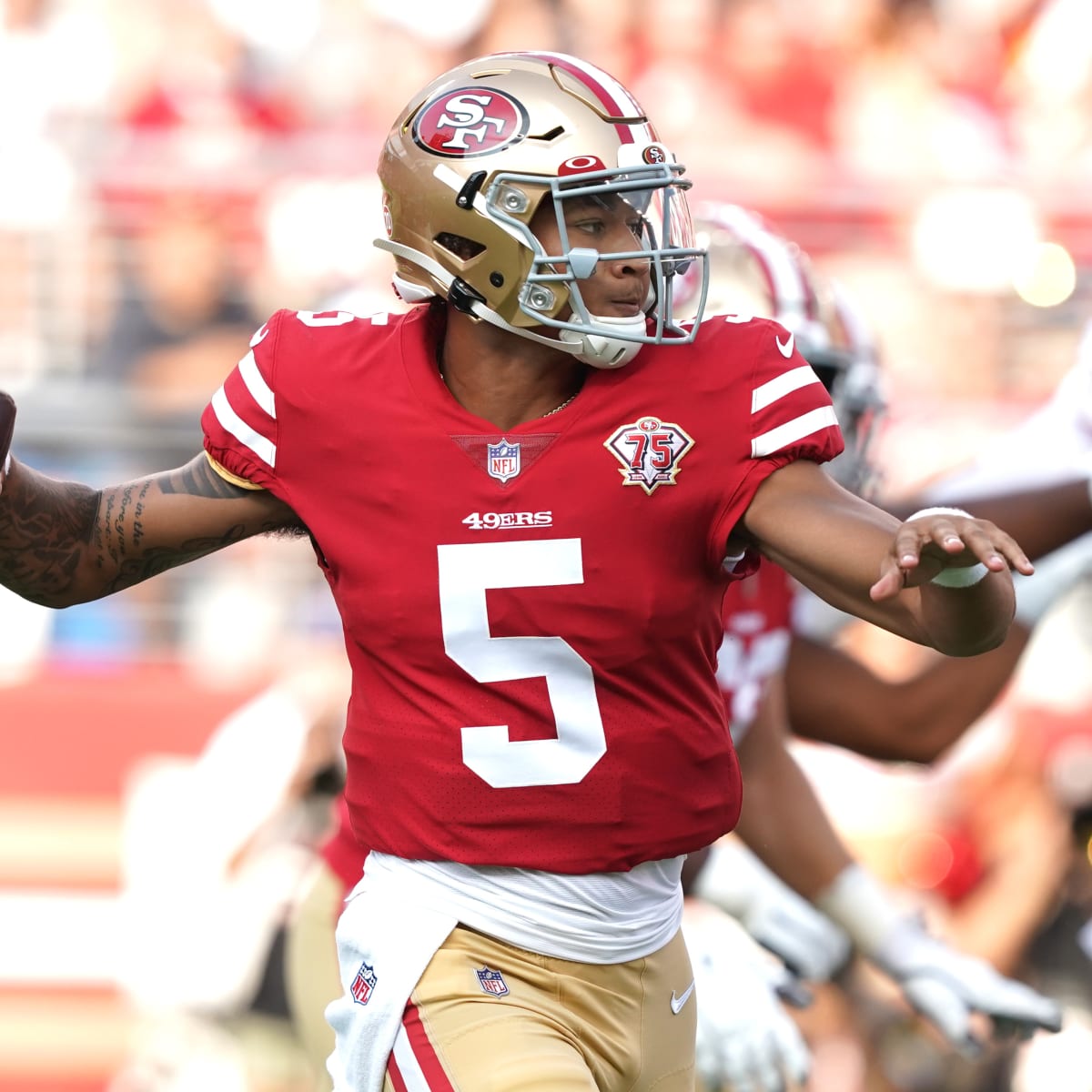 49ers on Wednesday: Garoppolo not practicing, Lance gets key reps