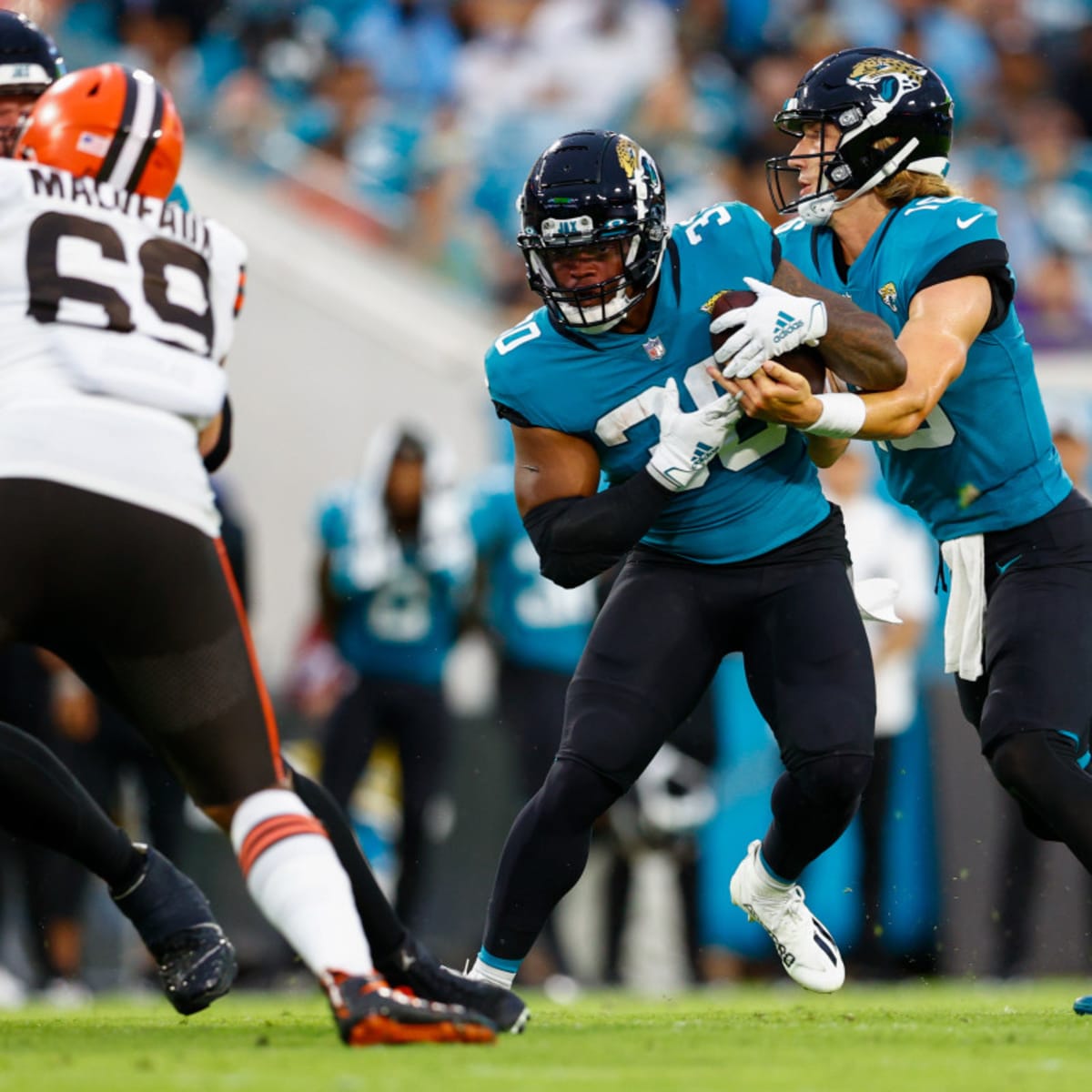 Jacksonville Jaguars Fall 23-13 To Browns in Preseason Opener As Lawrence  Makes NFL Debut - Sports Illustrated Jacksonville Jaguars News, Analysis  and More
