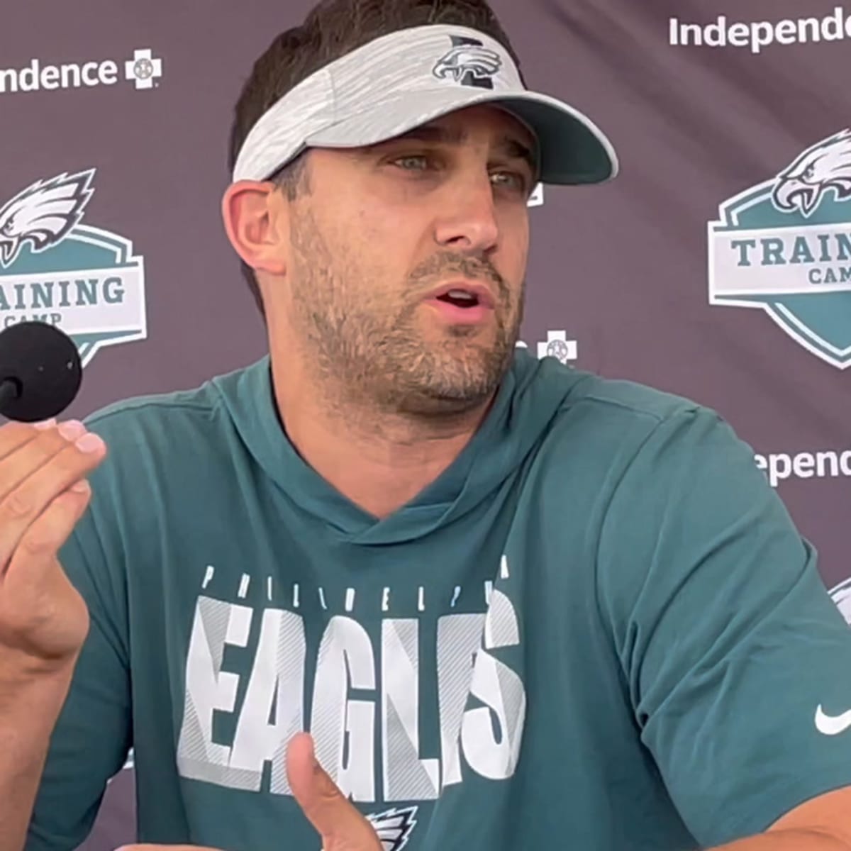 New Eagles Coach Sirianni Already Facing Criticism After Intro