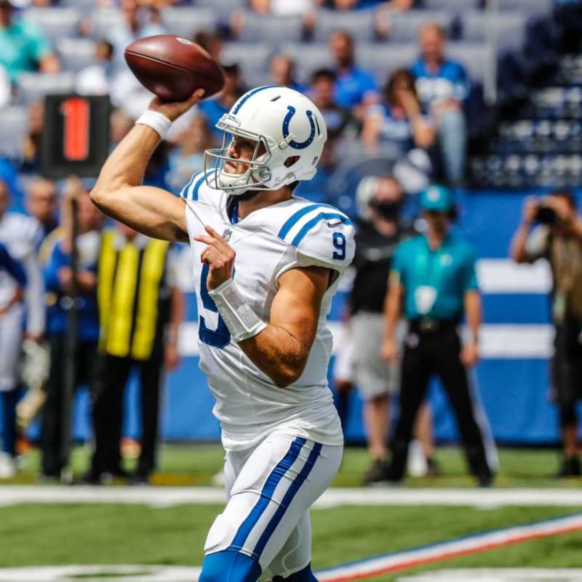 Colts HC Frank Reich: Mixed performances a 'best-case scenario' for QBs  Jacob Eason, Sam Ehlinger